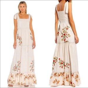 Agua Bendita Helina Sunbaze Maxi Dress